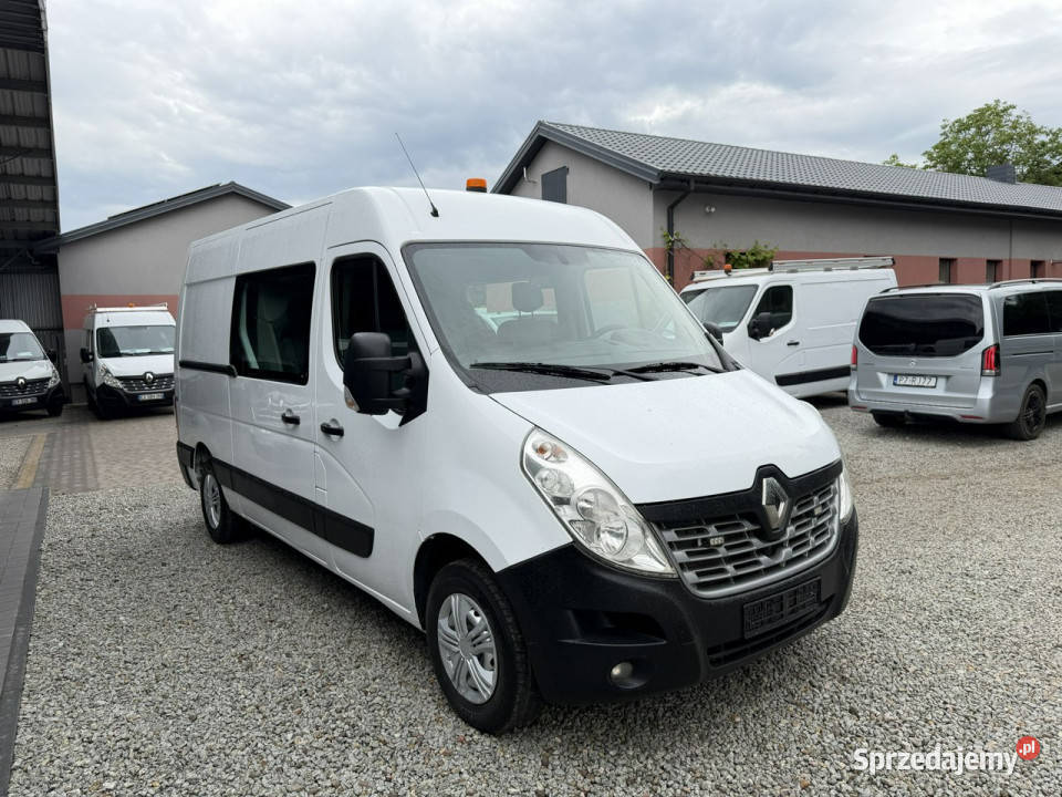 Renault Master średniak 7 osobowy brygadówka Warszawa