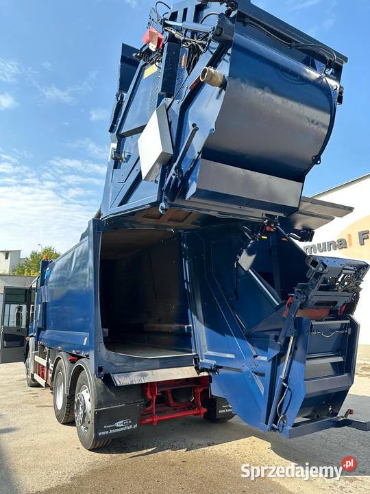 Mercedes Econic 2630 śmieciarka DWUKOMOROWA JOAB świętokrzyskie Nowiny
