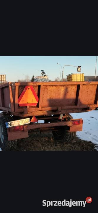 Przyczepa wywrotka Agromet zarejestrowana sprzedam
