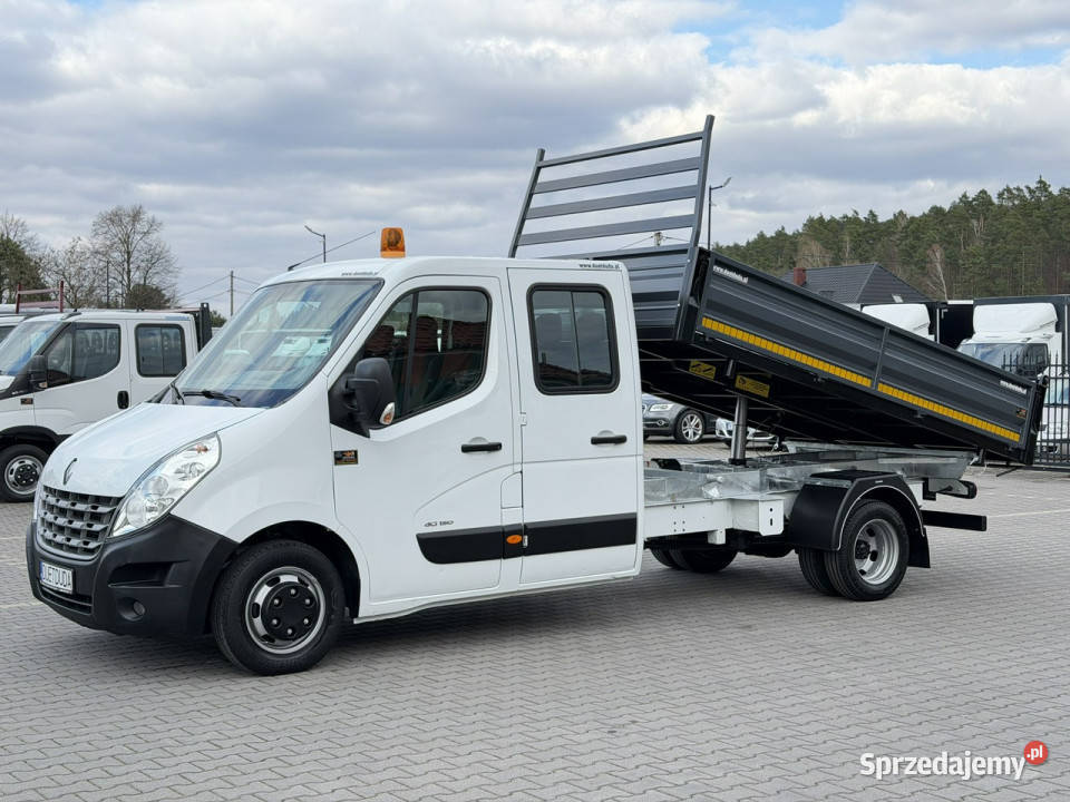 Renault Master 7 Os Brygadówka DOKA Zabudowa nieuszkodzony Widełki