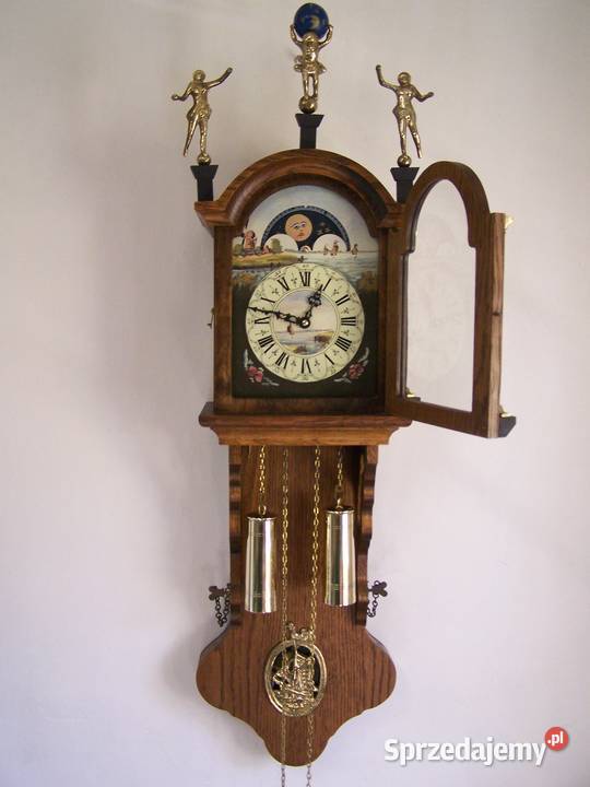 Zegar wiszący z fazami księżyca SBS Feintechnik