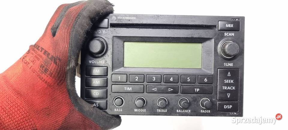 RADIO VOLKSWAGEN PASSAT B5 LIFT 3B7035195 Pozostałe kujawsko-pomorskie Lipno