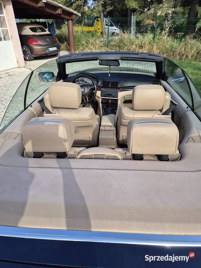 Bmw e46 cabriolet 132000 18CI Kabriolet Seria 3 Rawicz sprzedam