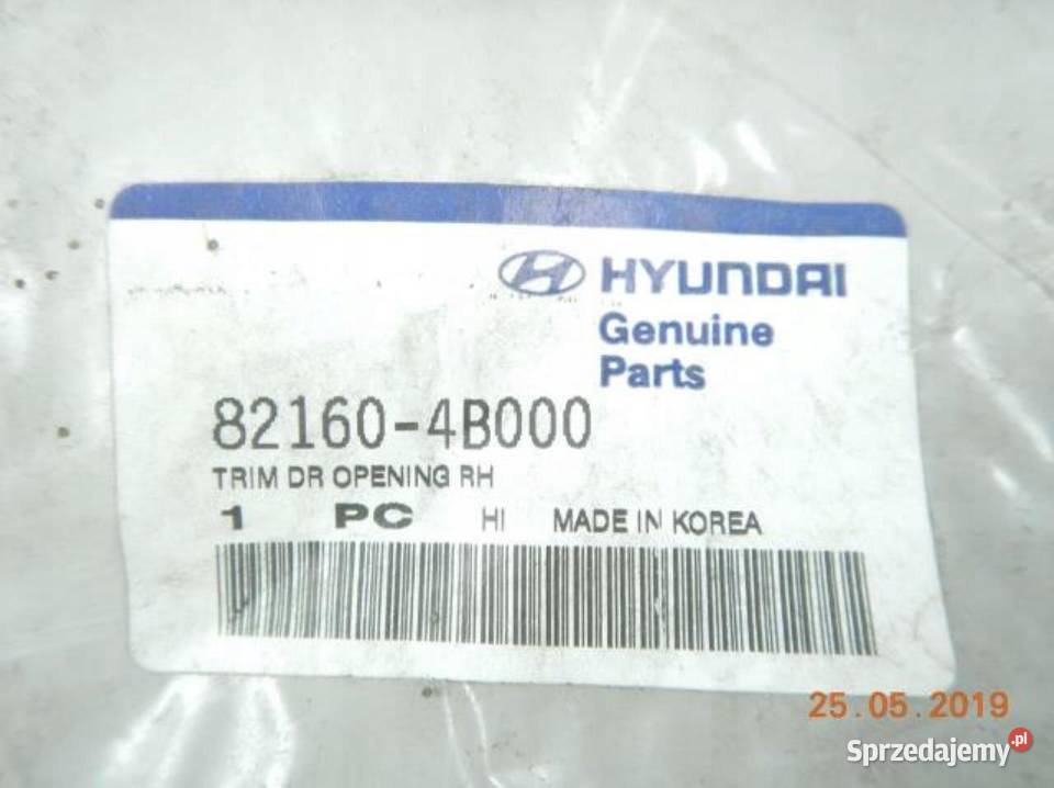 USZCZELKA DRZWI PRAWY PRZÓD HYUNDAI PORTER
