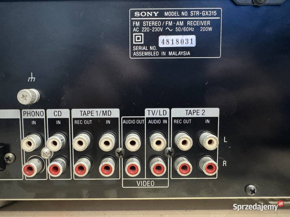 SONY Stereo Receiver STRGX315 Łapy sprzedam