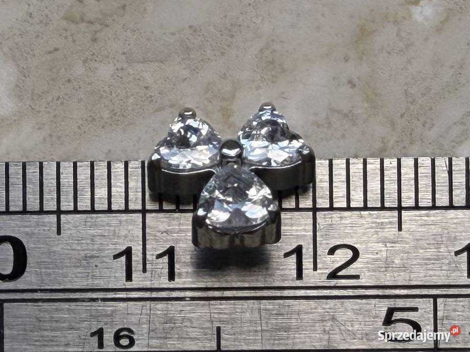 Nakrętka Góra do Piercingu Stal Chirurgiczna Kraków