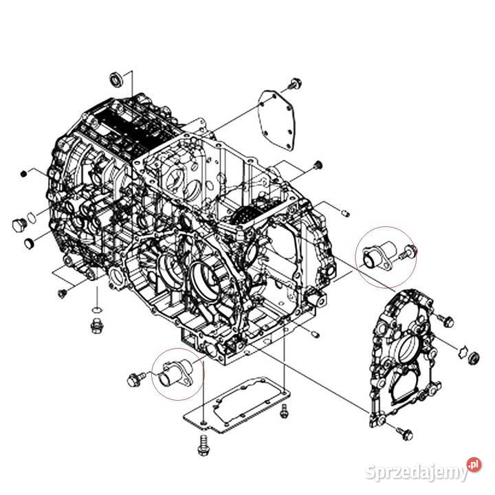Suport wałka 4 x4 Yanmar EF352T 19820073170 Tajęcina