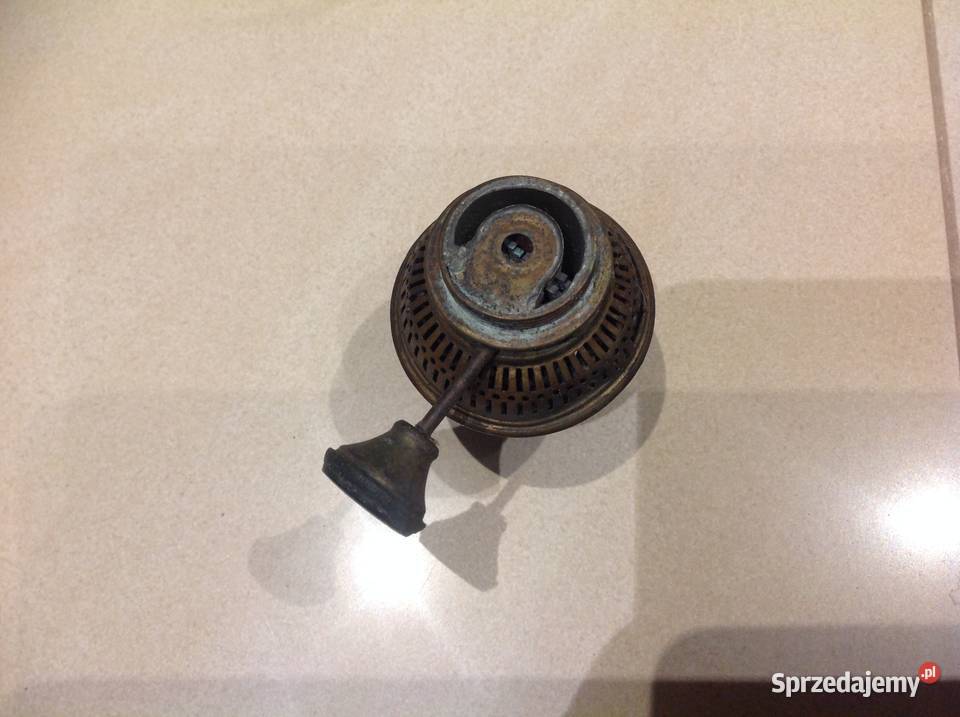 Brener Mosiężny Stary Sygnowany lubuskie Nowa Sól