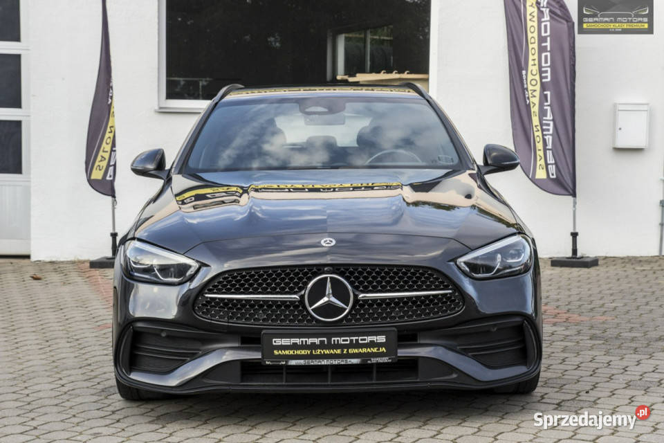 Mercedes C 220 AMG Night 4Matic Multibeam Kamera elektryczne lusterka Gdynia