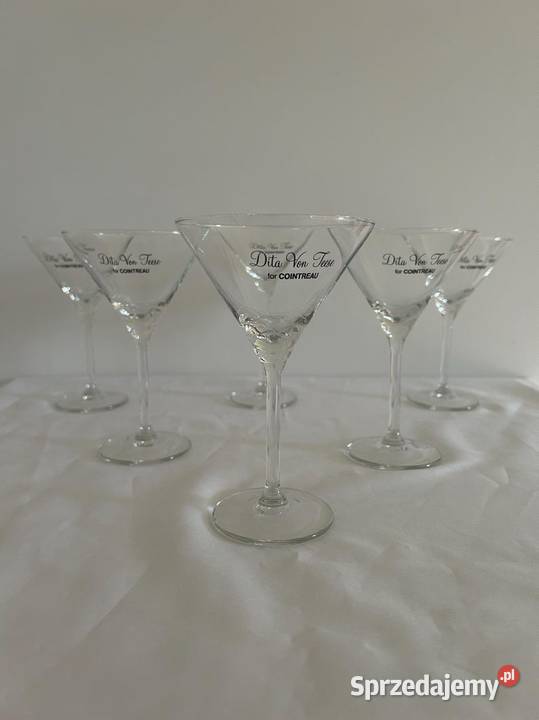 Kieliszki koktajlowe Cointreau Dita Von Tesse Gdańsk sprzedam