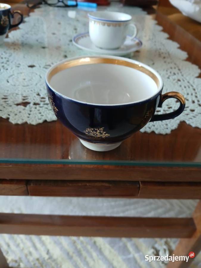 Filiżanki sygnowane różne Porcelana i szkło Warszawa