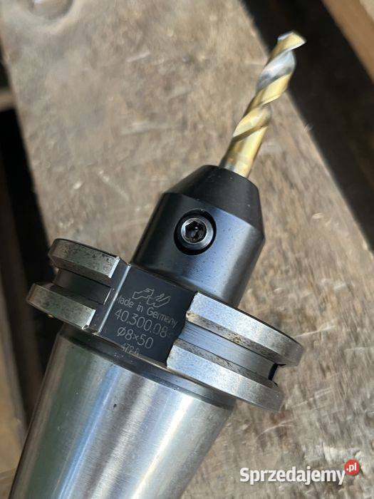 Oprawka FAT SK40 850 z wiertłem HSS TiN Made in Tuliszków