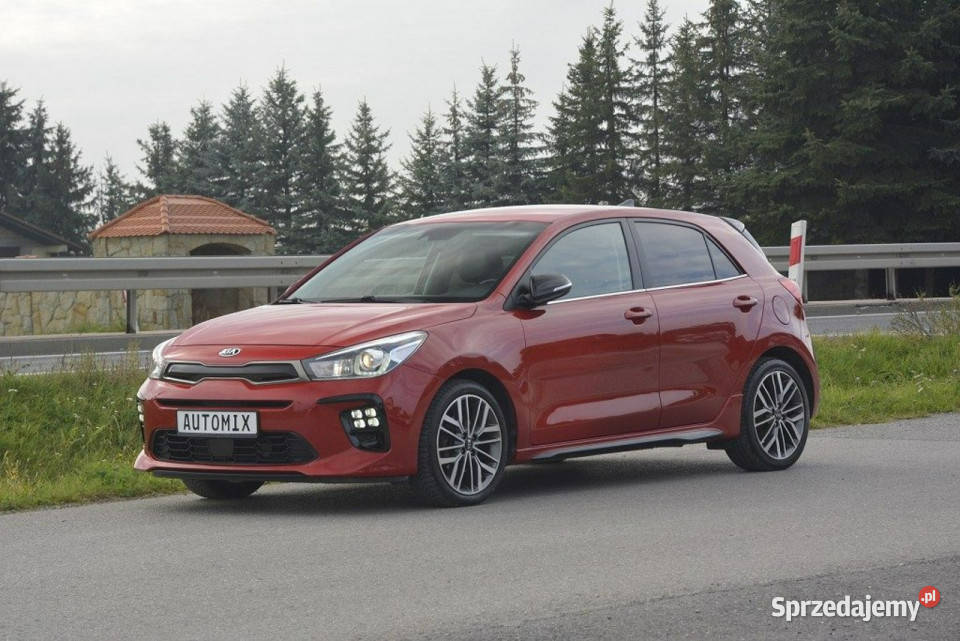 Kia Rio 10 Turbo GT Line doinwestowany gwarancja czujnik deszczu