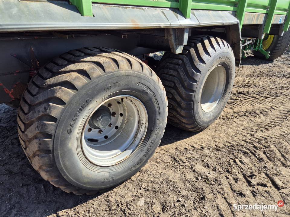 Przyczepa Hawe SLW 30 do odwozu kukurydzy trawy Przedecz sprzedam