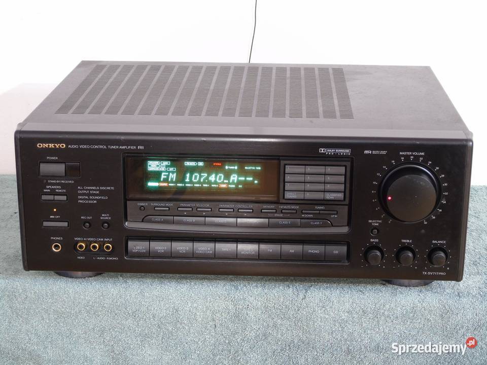 Amplituner Onkyo TXSV717 PRO mocny 340 wat podkarpackie Jasło