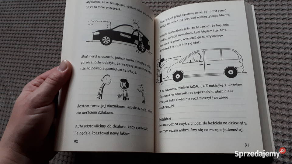 Dziennik cwaniaczka Biała gorączka Jeff Kinney Rok wydania 2012 Kraków