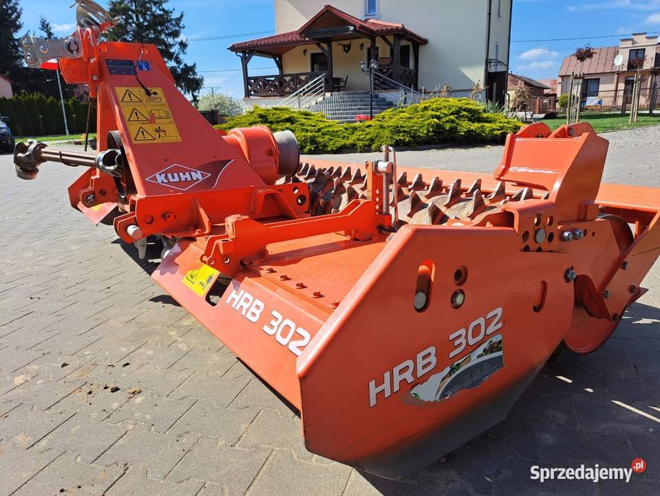 Brona aktywna Kuhn Hrb 302 d z hydropakiem 3m Kuhn Maszyny rolnicze mazowieckie Oleksów