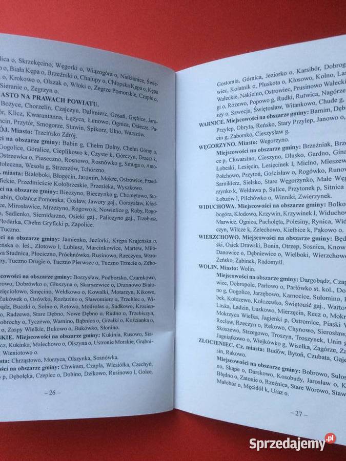 358 Miejscowości Woj Zachodniopomorskiego Szczecin