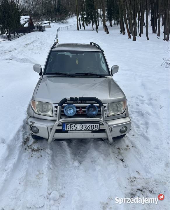 Mitsubishi pajero pinin 18 benzyna 4x4 automat Strzegocice sprzedam