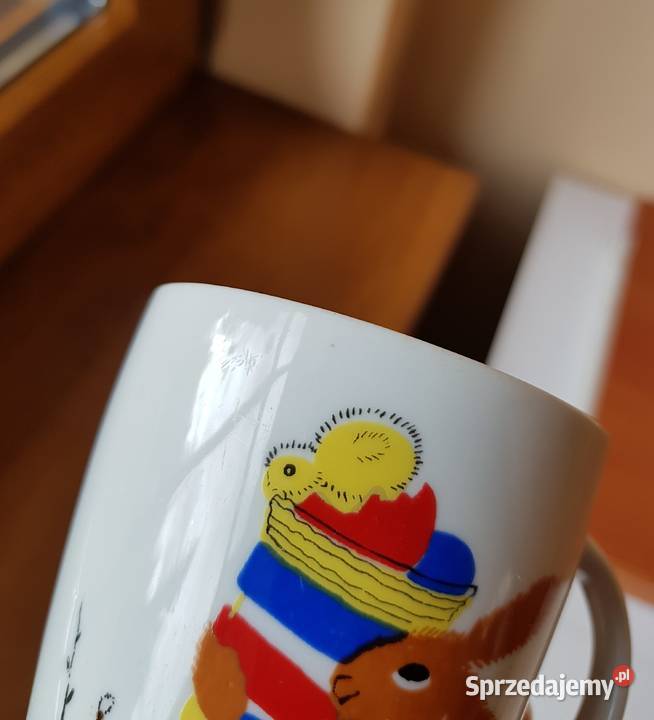 Porcelanowy kubek Królik Zając Karolina Dąbrowa Górnicza sprzedam