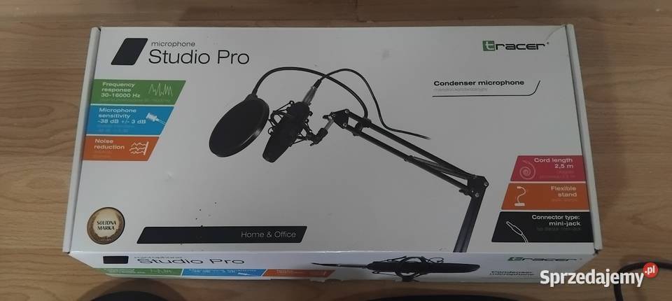 Mikrofon tracer na statywie Małogoszcz