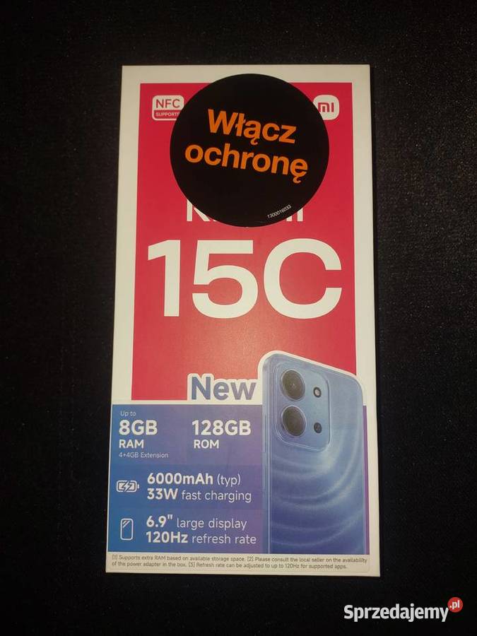 Telefon Xiaomi Redmi 15C Poznań