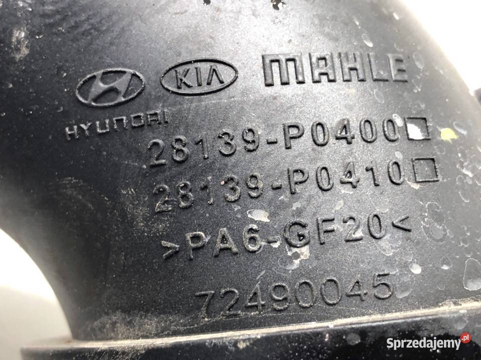 RURA POWIETRZA HYUNDAI TUCSON 28139P0400 16 180 sprzedam
