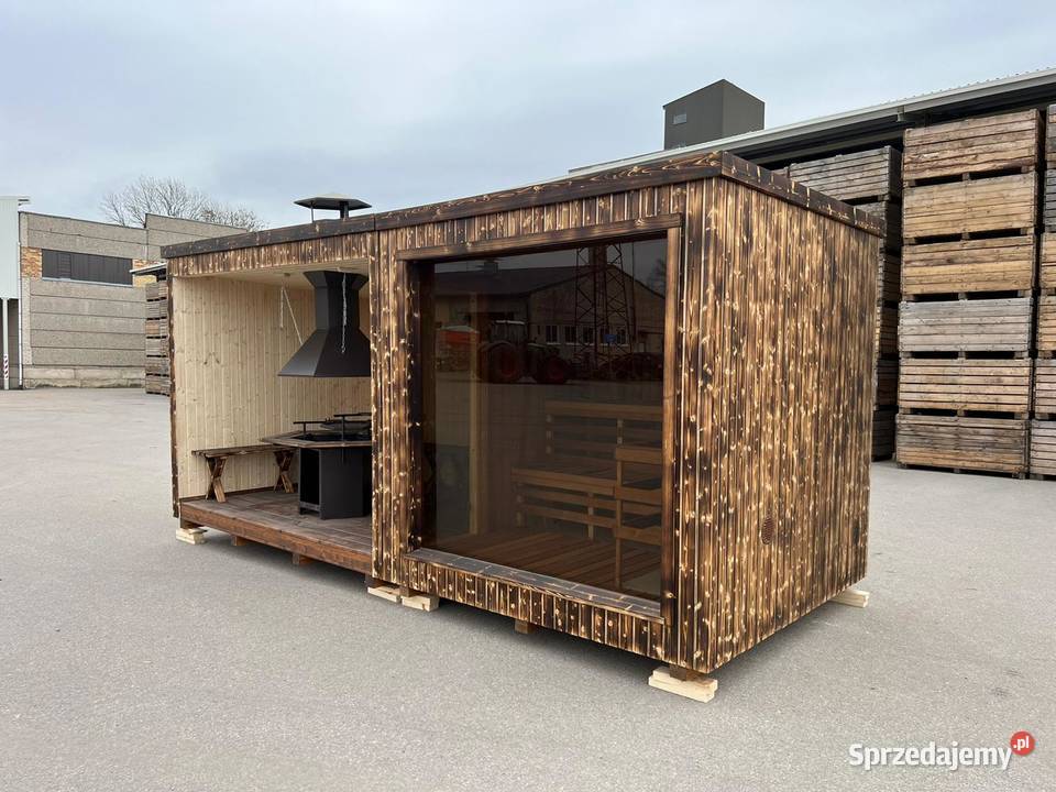 Modern Sauna Ogrodowa Grill House Relax Room podlaskie Puńsk