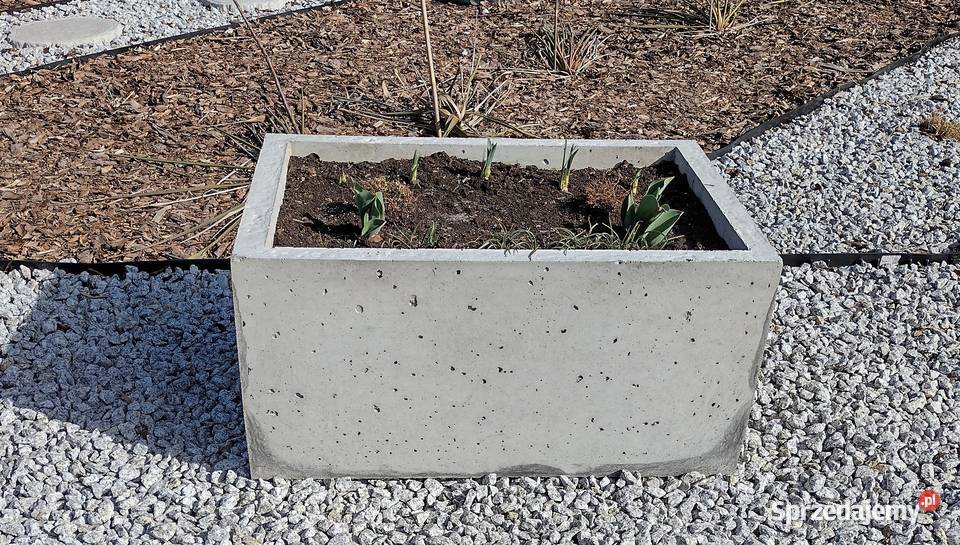 Donica z betonu architektonicznego Szadów Księży