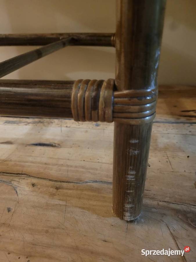 Szafka mebel rattanowy vintage Osielsko