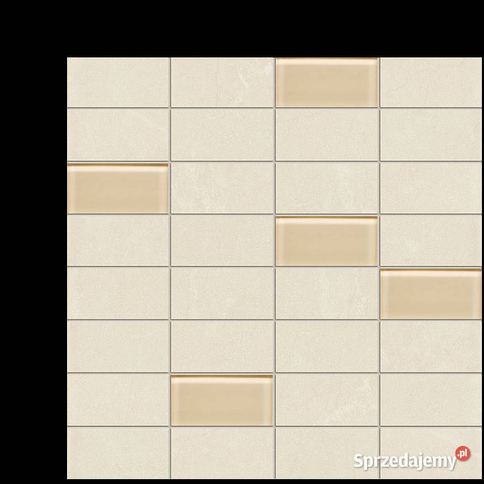 Mozaika Gobi white 308 x 303 Tubądzin płytki Płytki ścienne Płytki ścienne Białogard