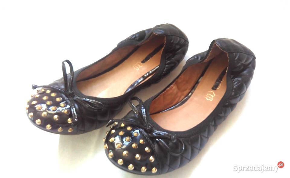Buty czarne Baleriny r 375 Aldo NOWE Białystok