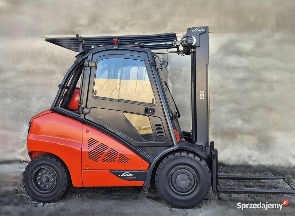 Linde H50 2020r TRIPLEX kabina wózek widłowy Rybnik