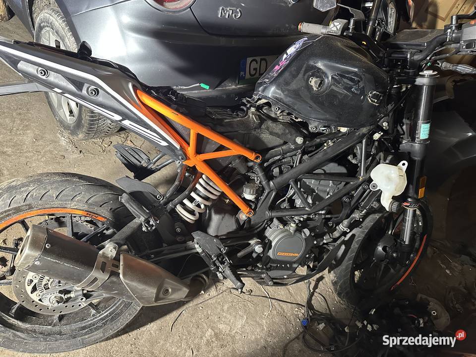 KTM Duke na części 2019r tanio Żnin
