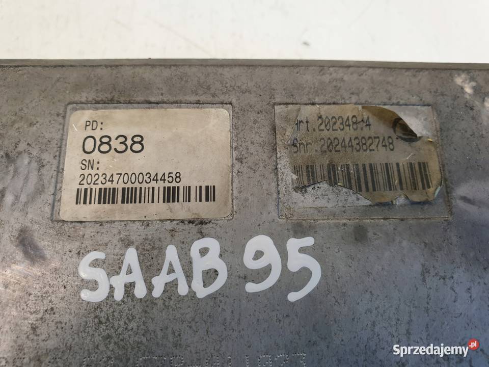 Saab 95 95 lift 20 T KOMPUTER STEROWNIK 2023484 osobowe Rudka sprzedam