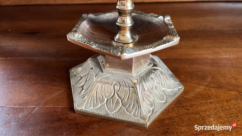 Świecznik Mosiądz Gdańsk