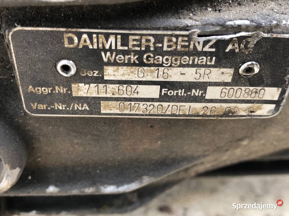 SKRZYNIA BIEGÓW VW LT 28 46 G165R 25 75 9606