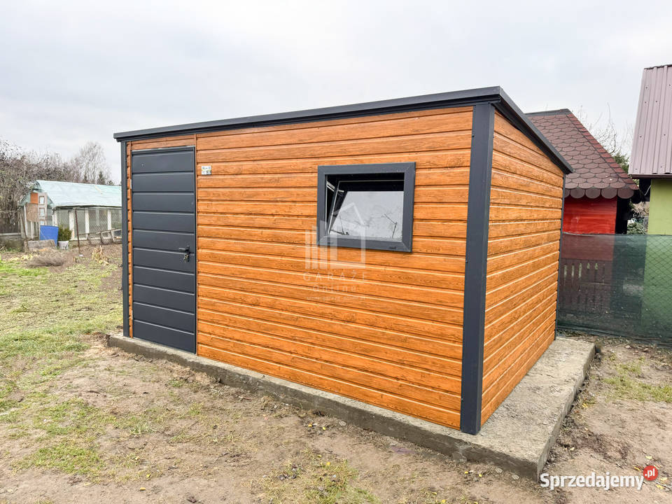 Schowek domek ogrodowy 35x25m Drzwi okno ID875 Ogród Wągrowiec