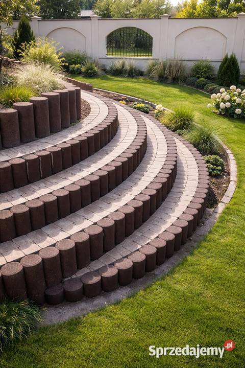 Donice betonowe 50x50x30h gazony ogrodowe Stoczek