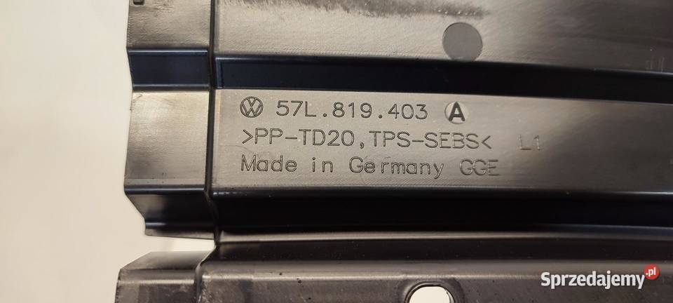 VW TAYRON PODSZYBIE LEWE 57L819403A