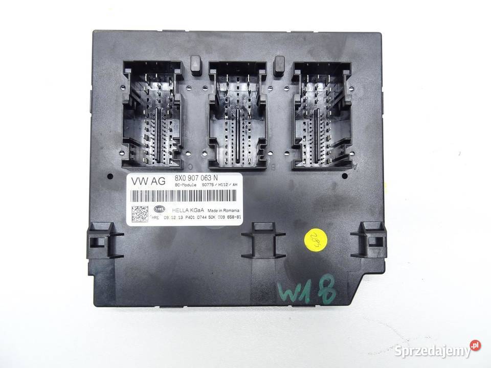 MODUŁ STEROWNIK KOMFORTU BCM 8X0907063N AUDI A1 osobowe