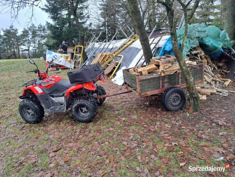 Quad kayo 200 350 przebiegu serwisowany w ASO Sierakowice