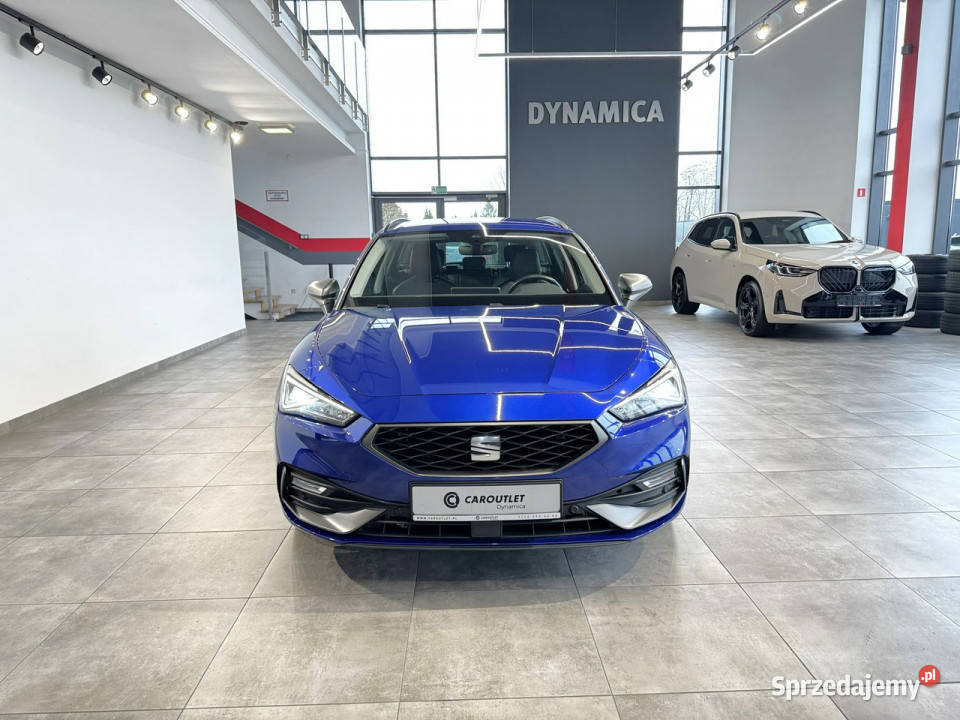 Seat Leon ST FR 14 eHybrid 204 DSG 2021 r salon łopatki zmiany biegów Myślenice