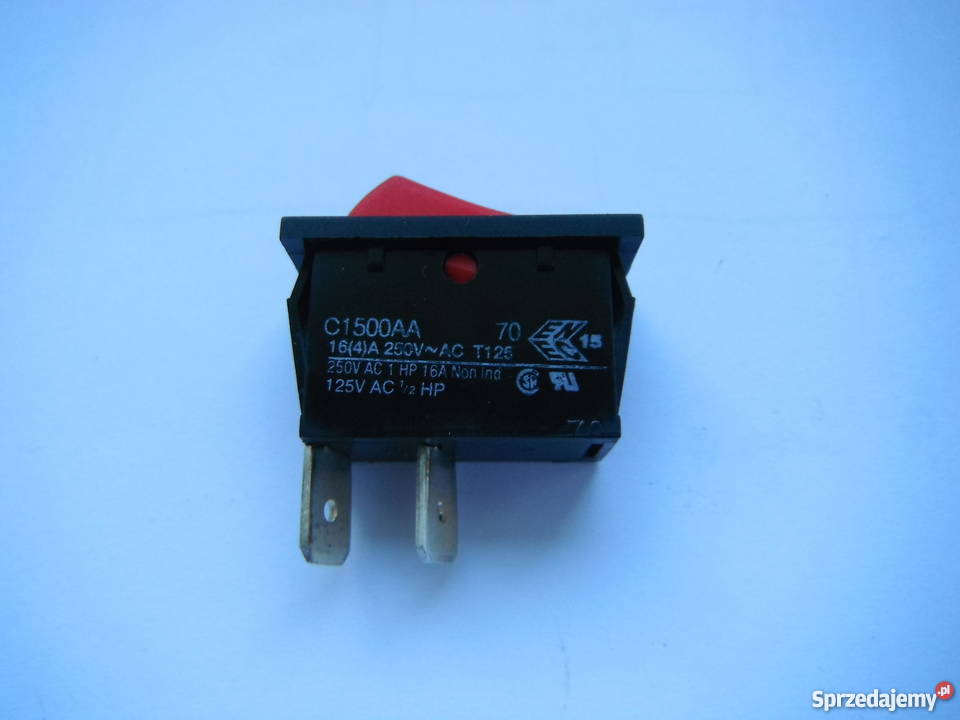 Przełącznik kołyskowy OFFON 250VAC 16A Chlewiska