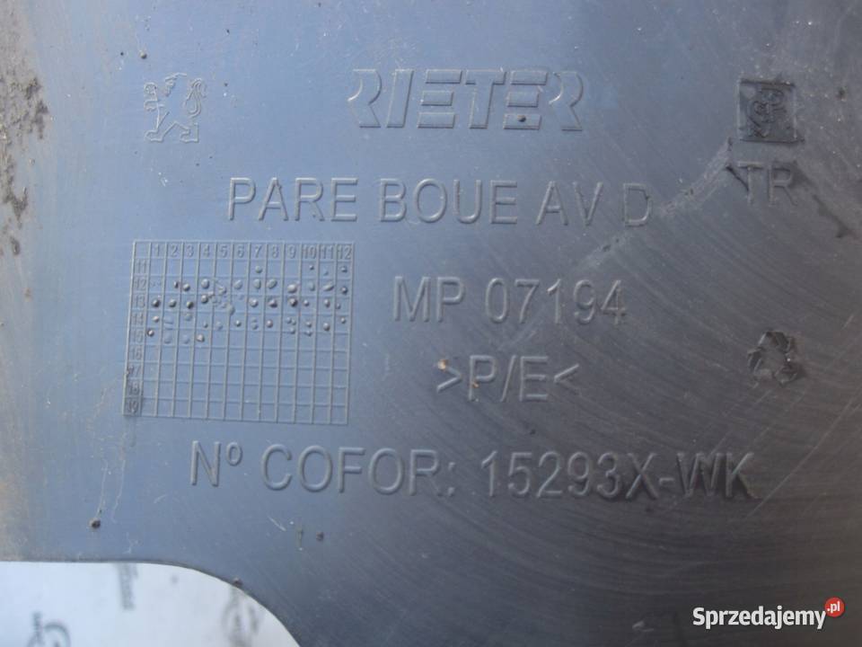 PEUGEOT 208 I LIFT 12r nadkole prawe przód Kielce