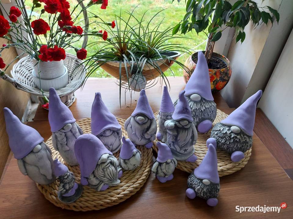 Skrzaty ogrodowe krasnale mega zestaw krasnali dolnośląskie Wrocław