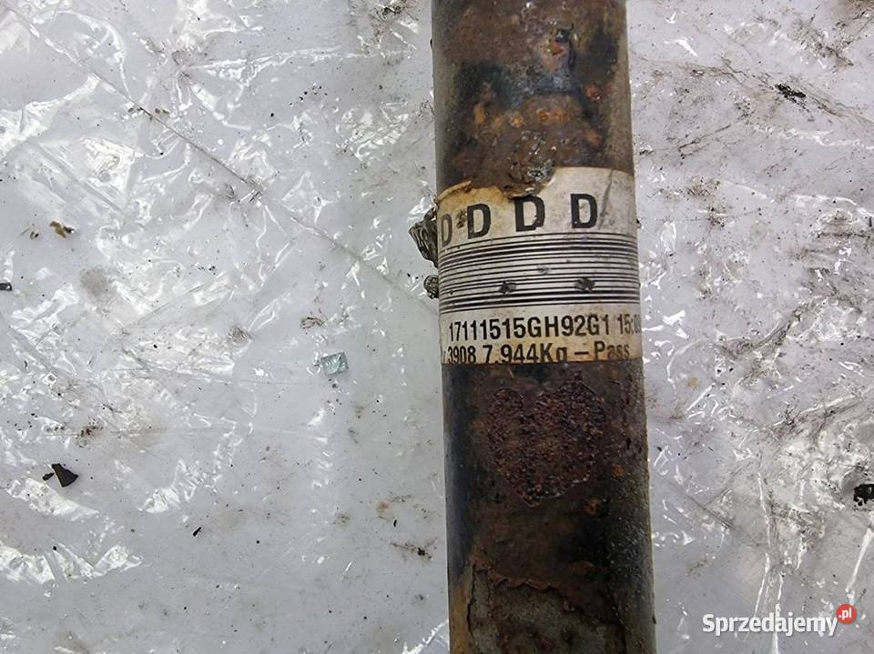 PÓŁOŚ PRAWA PRZÓD TOYOTA AURIS II LIFT Lipno