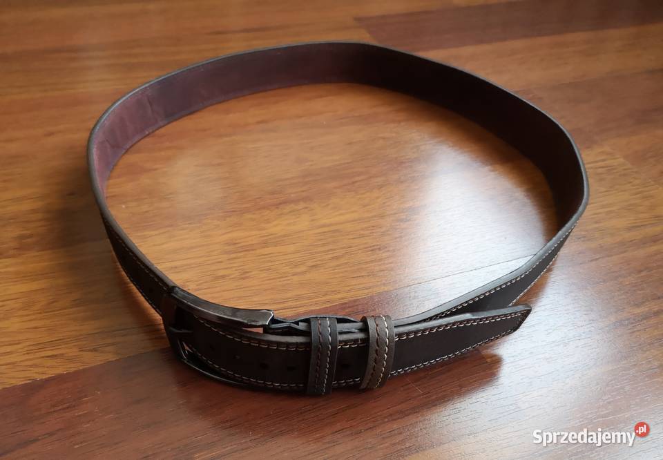 Skórzany pasek do spodni Katowice sprzedam