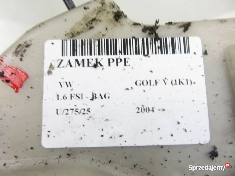 ZAMEK PRAWY PRZEDNI VW GOLF V 1K1 sprzedam