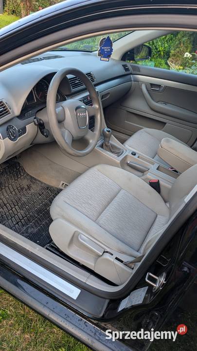 Audi A4 B7 20 TFSI 200 uszanowana welurowa tapicerka Grodzisk Mazowiecki